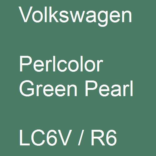 Volkswagen, Perlcolor Green Pearl, LC6V / R6.